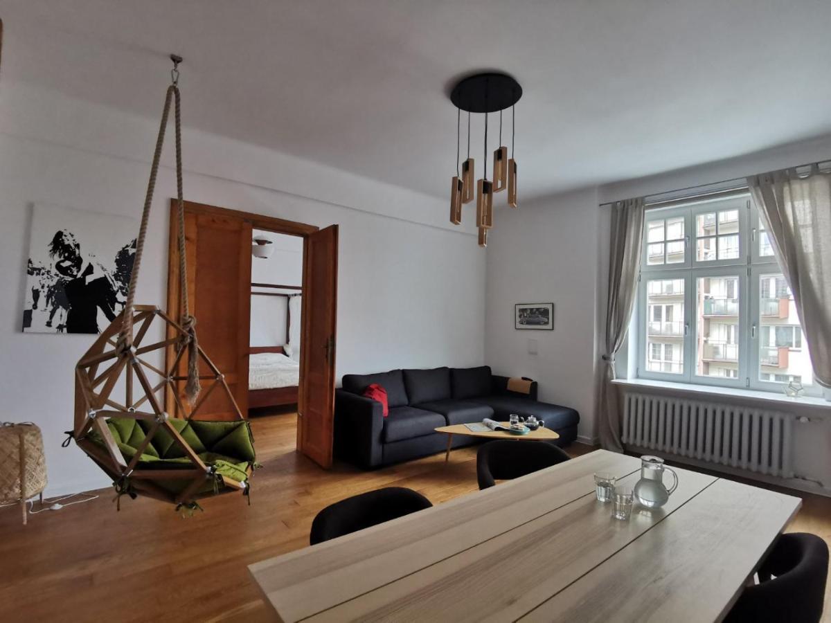 Designer Apartment 110m2 with King Size Beds&Equipped Kitchen Krakau Exterior foto