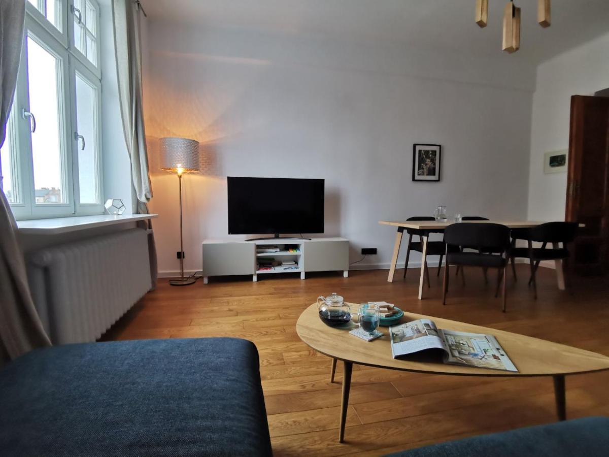 Designer Apartment 110m2 with King Size Beds&Equipped Kitchen Krakau Exterior foto